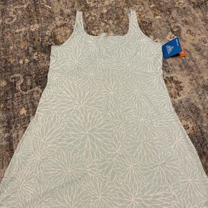 Columbia Light Green Floral Dress